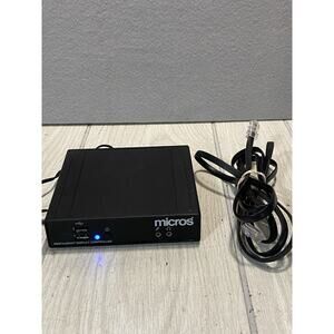 Micros DT166 Restaurant Display Controller 700876-210 w/ Power Supply